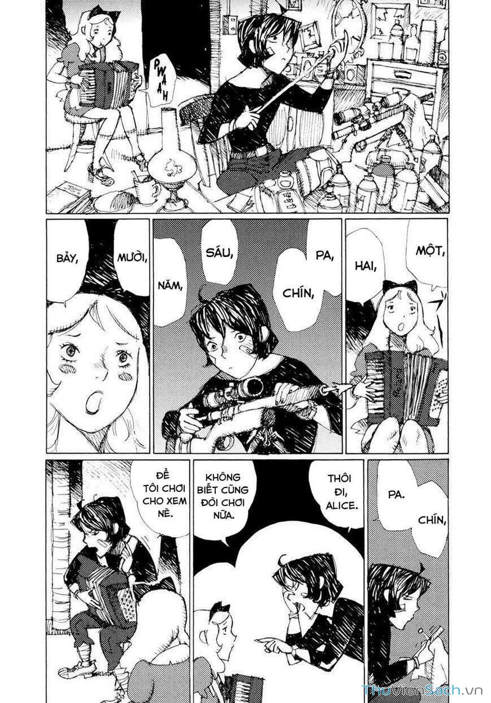 Truyện Tranh Alice Ở Địa Ngục - Alice In Hell trang 5