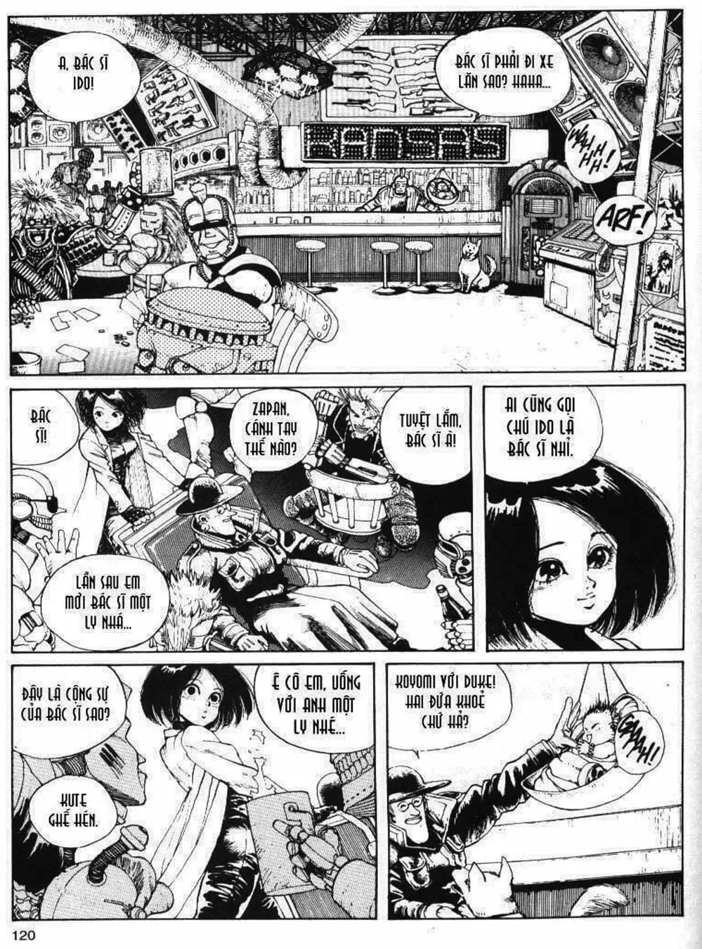 Truyện Tranh Alita: Thiên Thần Chiến Binh trang 6