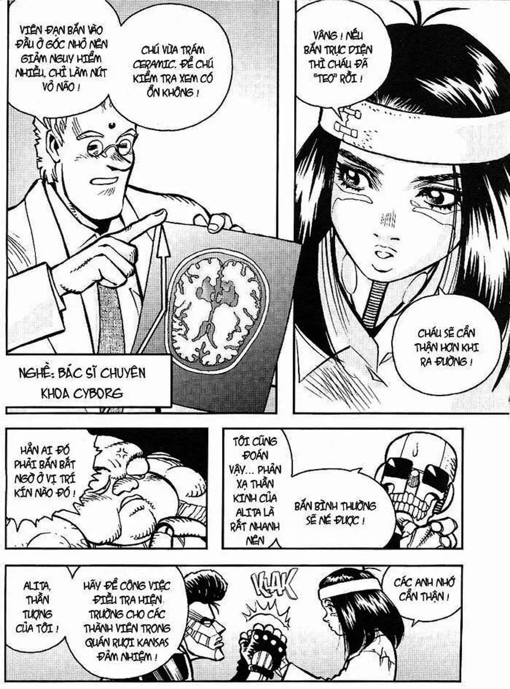 Truyện Tranh Alita: Thiên Thần Chiến Binh trang 6