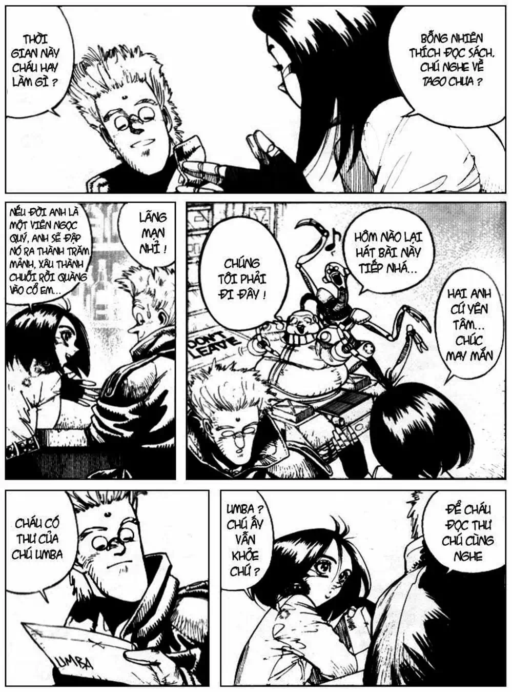 Truyện Tranh Alita: Thiên Thần Chiến Binh trang 6