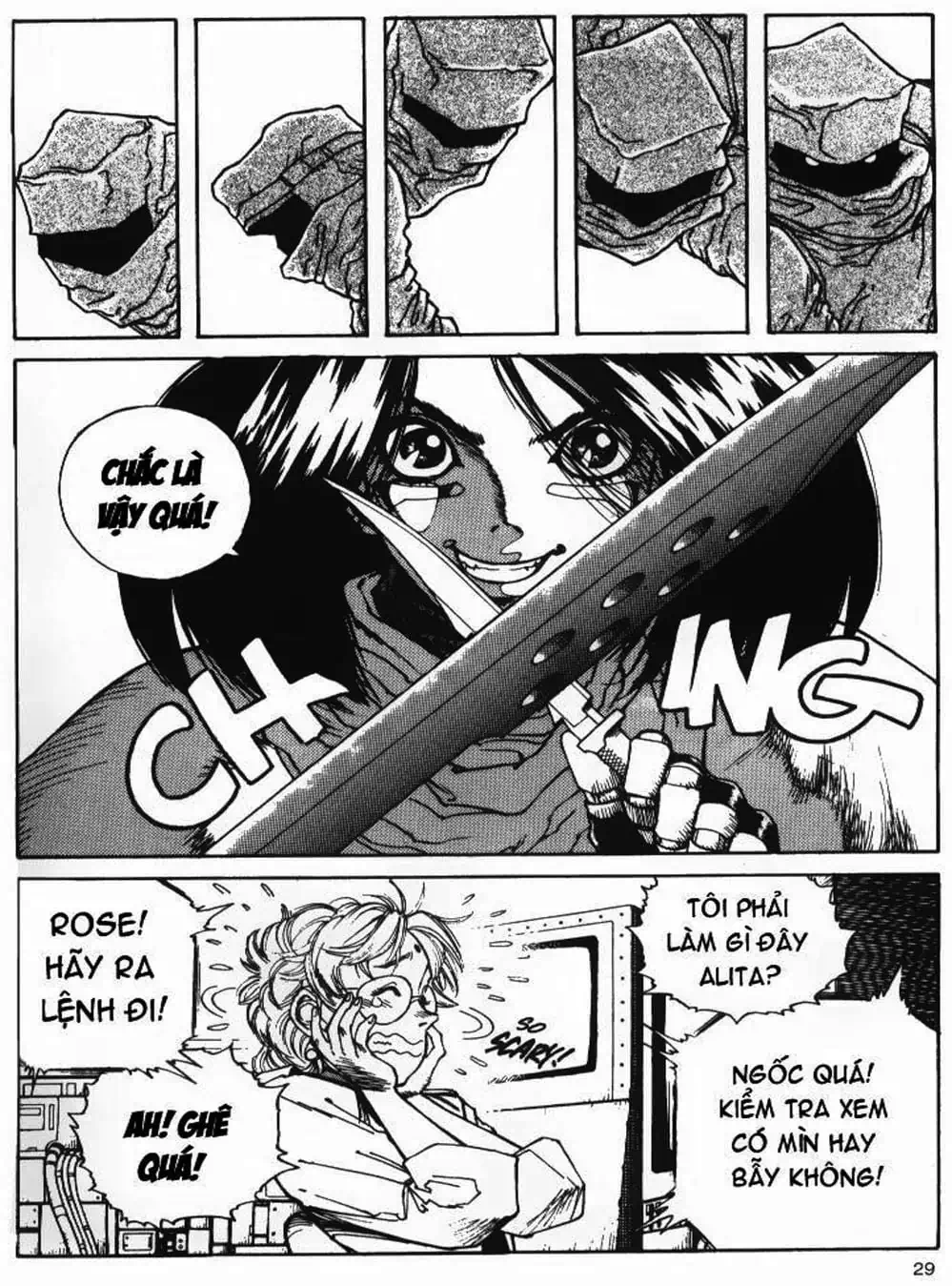 Truyện Tranh Alita: Thiên Thần Chiến Binh trang 6