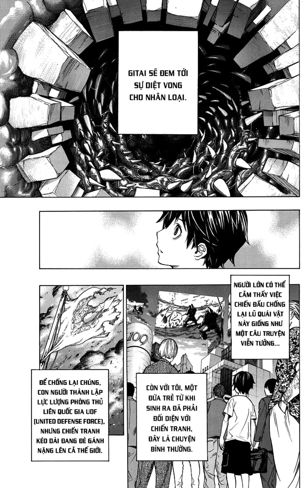 Truyện Tranh Cuộc Chiến Luân Hồi - All You Need Is Kill trang 4