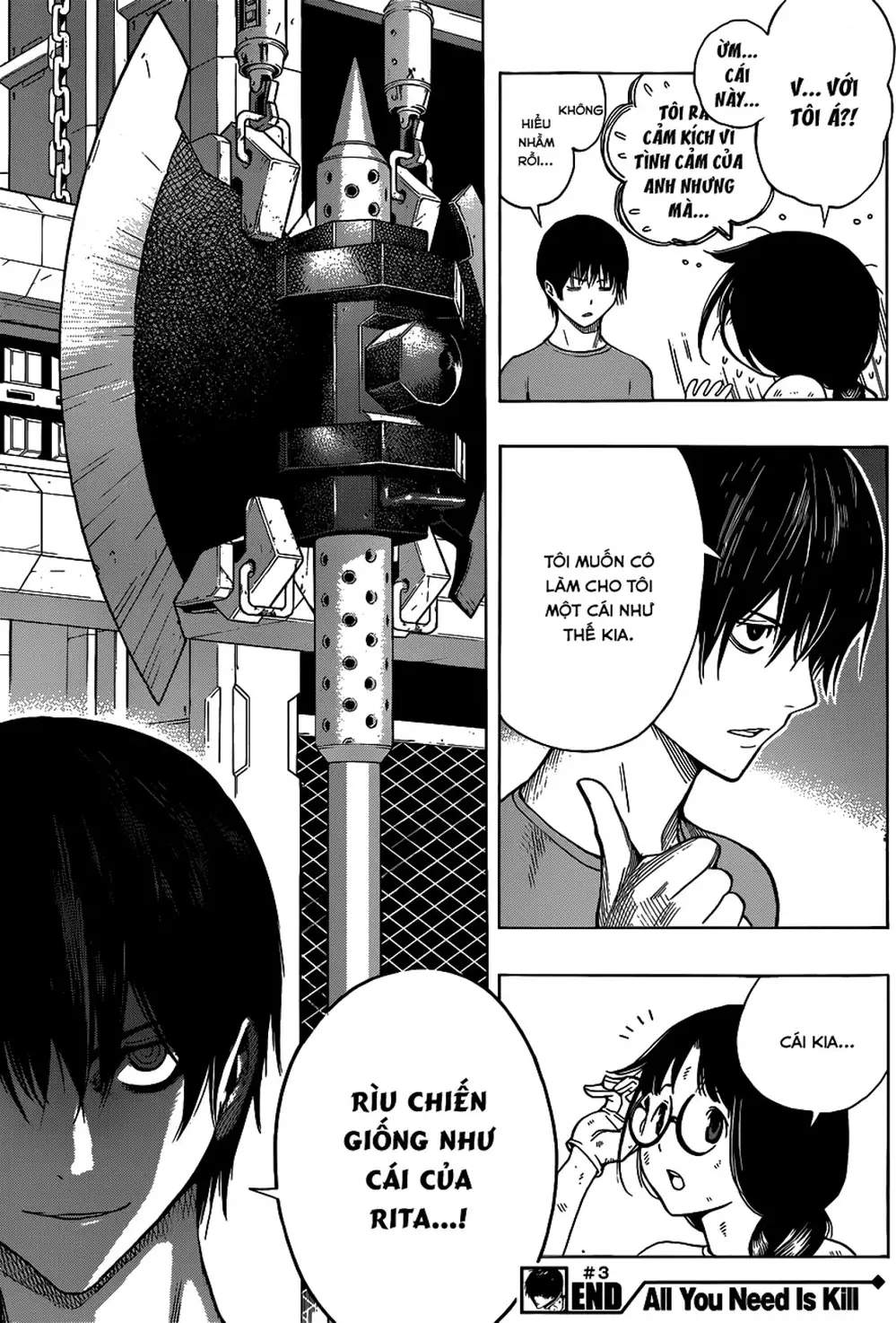 Truyện Tranh Cuộc Chiến Luân Hồi - All You Need Is Kill trang 4