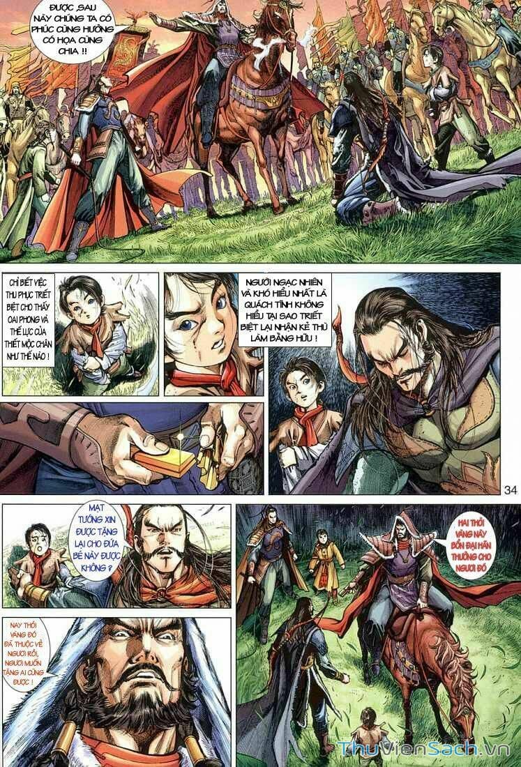 Truyện Tranh Anh Hùng Xạ Điêu - Manhua trang 4