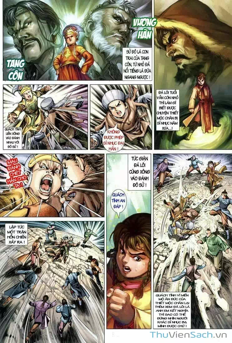 Truyện Tranh Anh Hùng Xạ Điêu - Manhua trang 4