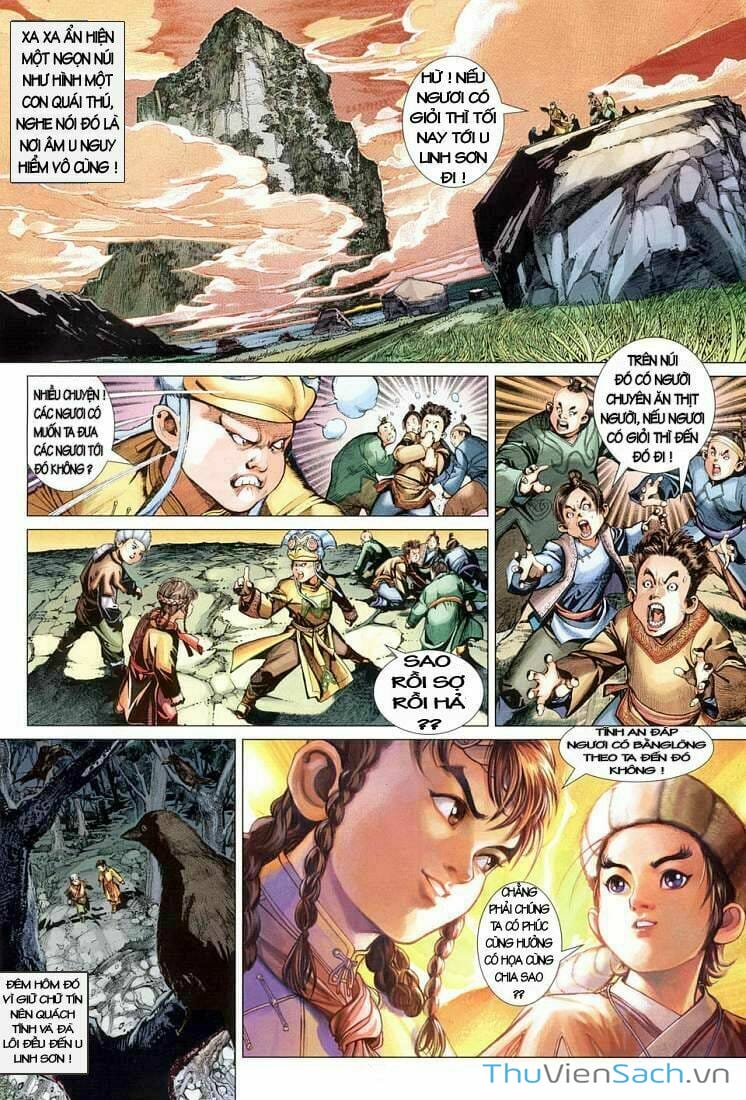 Truyện Tranh Anh Hùng Xạ Điêu - Manhua trang 32