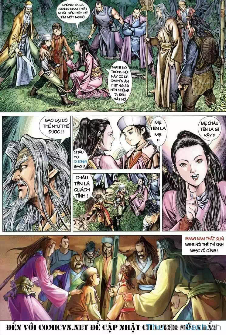 Truyện Tranh Anh Hùng Xạ Điêu - Manhua trang 4