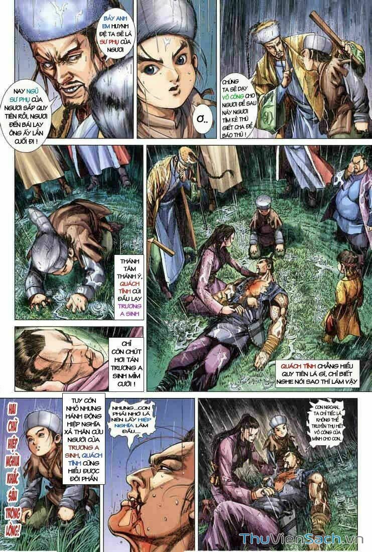 Truyện Tranh Anh Hùng Xạ Điêu - Manhua trang 4