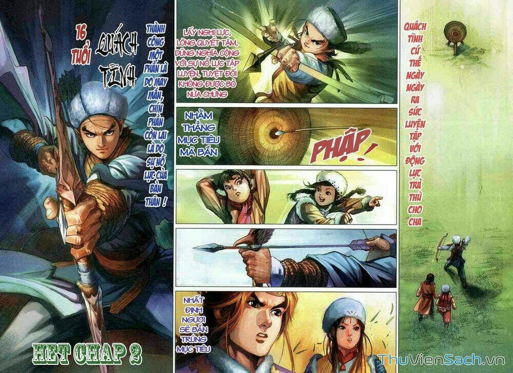 Truyện Tranh Anh Hùng Xạ Điêu - Manhua trang 4