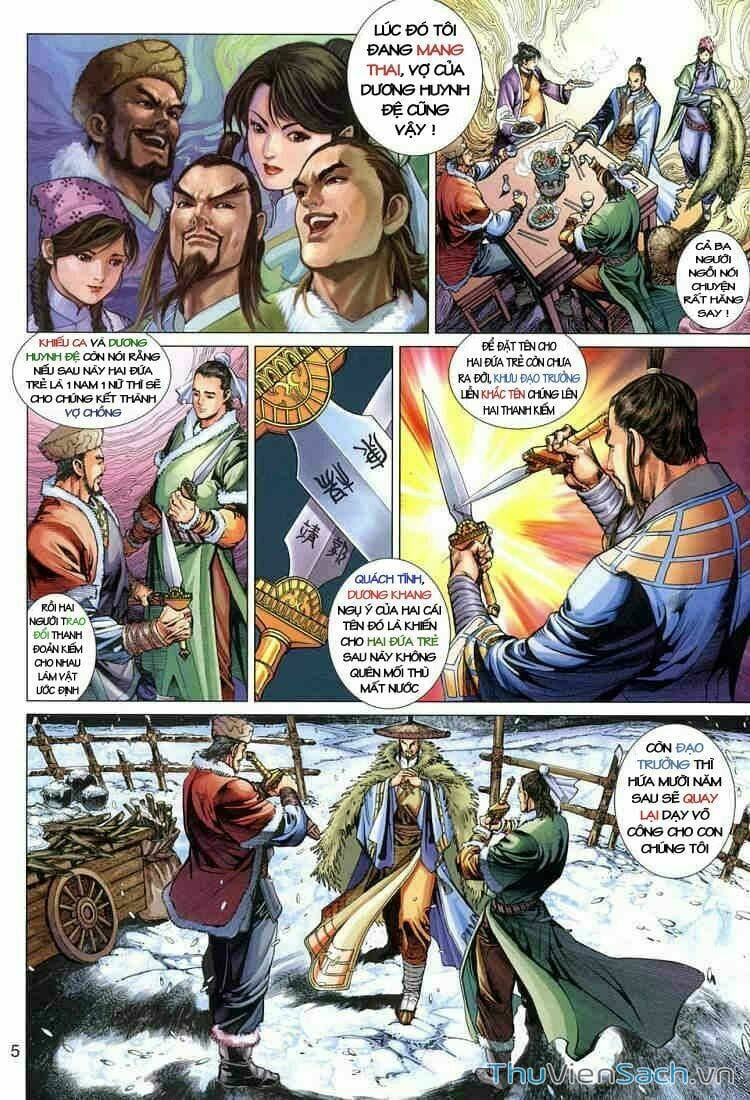 Truyện Tranh Anh Hùng Xạ Điêu - Manhua trang 4