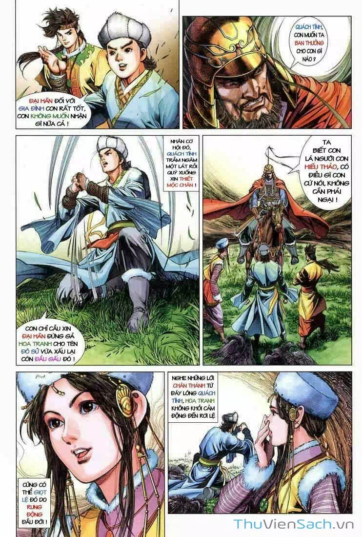 Truyện Tranh Anh Hùng Xạ Điêu - Manhua trang 4