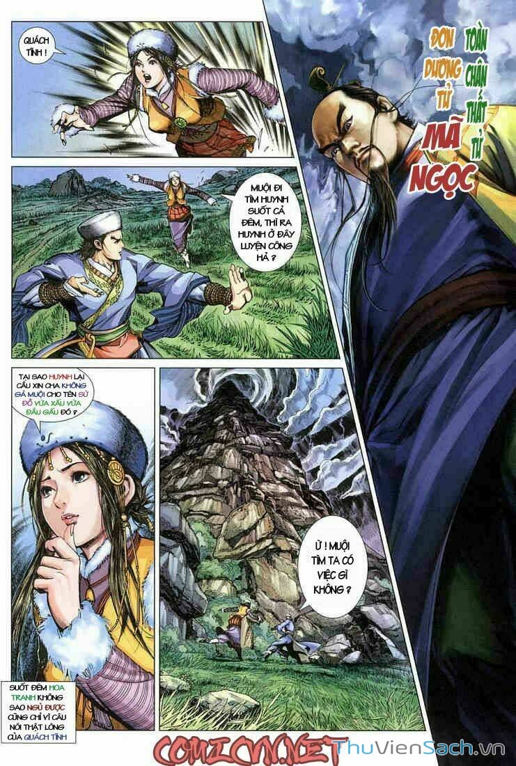 Truyện Tranh Anh Hùng Xạ Điêu - Manhua trang 112