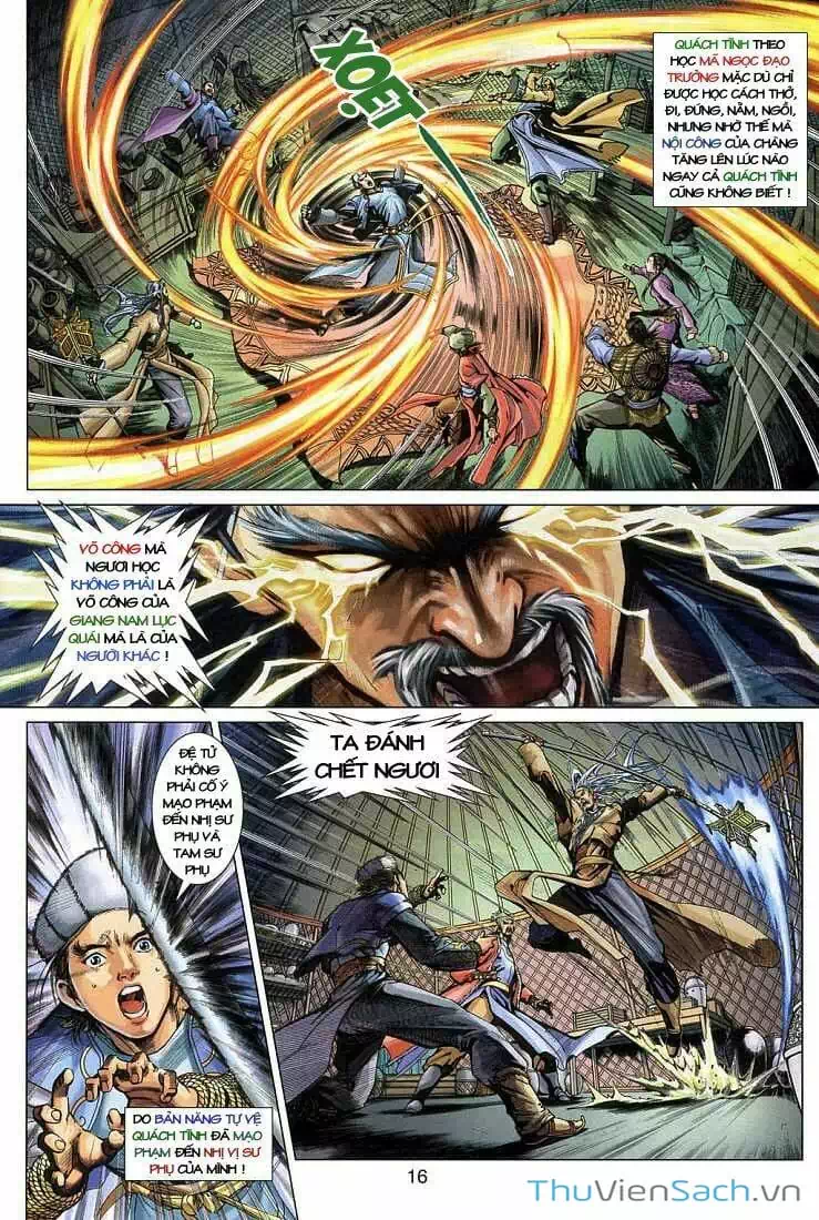 Truyện Tranh Anh Hùng Xạ Điêu - Manhua trang 4