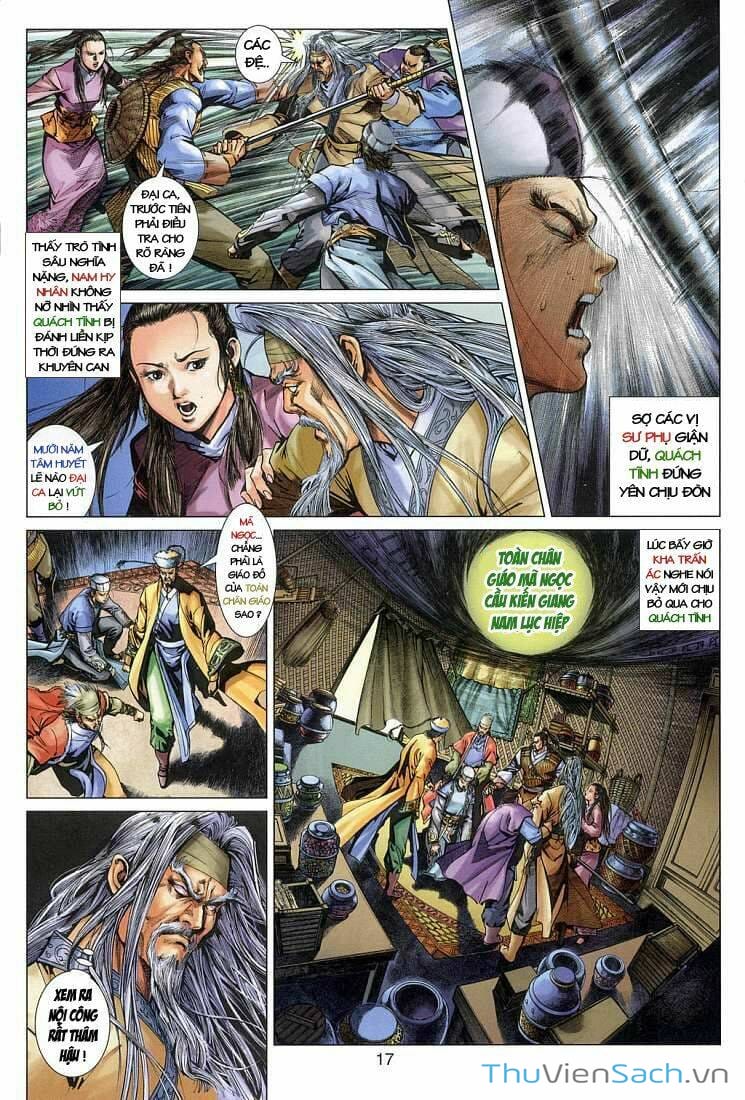 Truyện Tranh Anh Hùng Xạ Điêu - Manhua trang 4