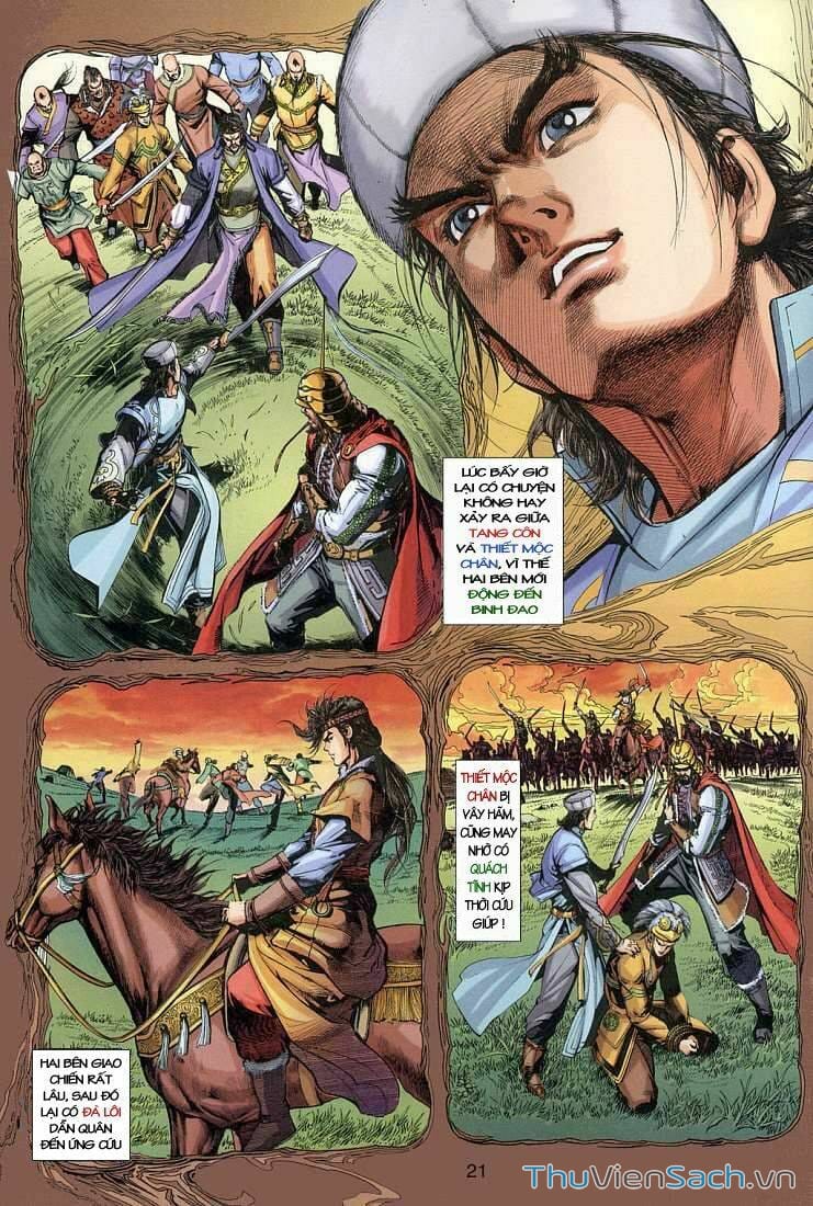 Truyện Tranh Anh Hùng Xạ Điêu - Manhua trang 4