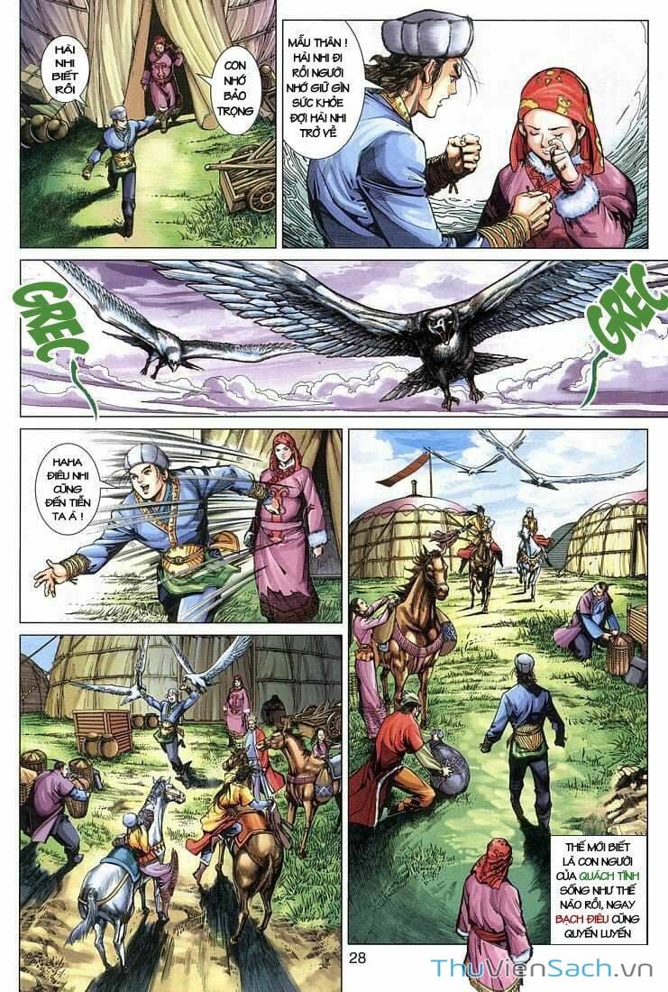 Truyện Tranh Anh Hùng Xạ Điêu - Manhua trang 4