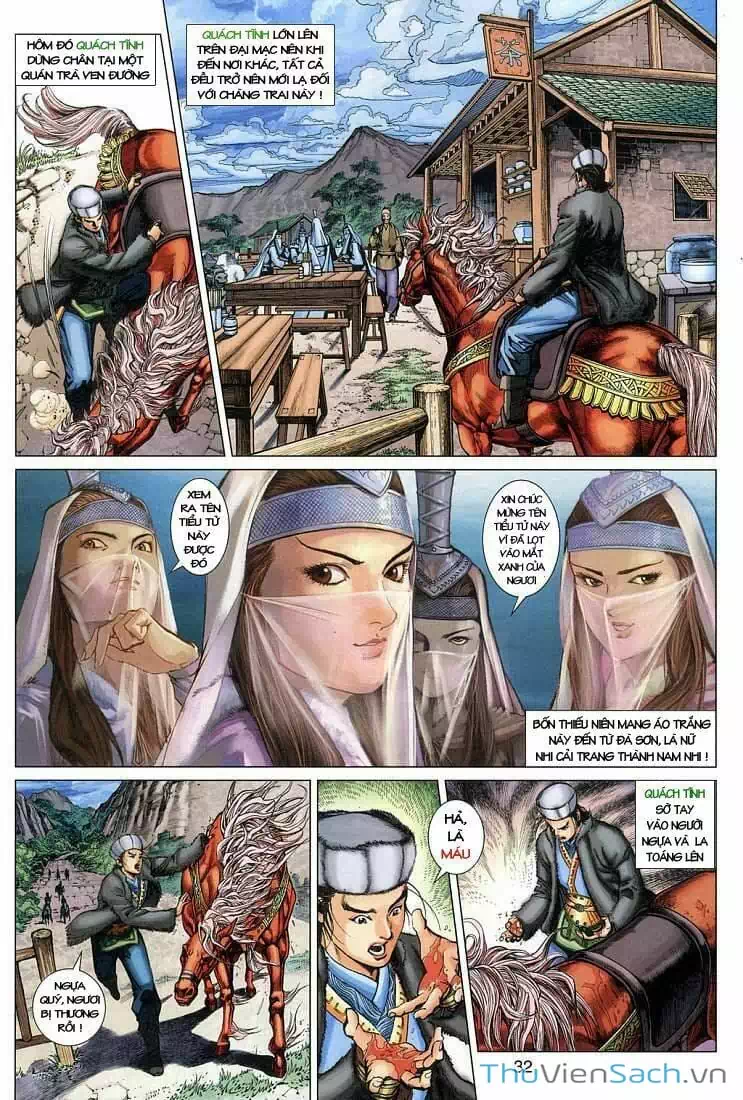 Truyện Tranh Anh Hùng Xạ Điêu - Manhua trang 4