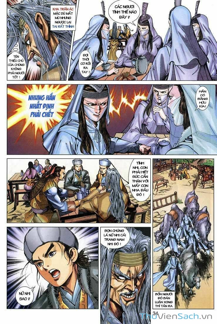 Truyện Tranh Anh Hùng Xạ Điêu - Manhua trang 4