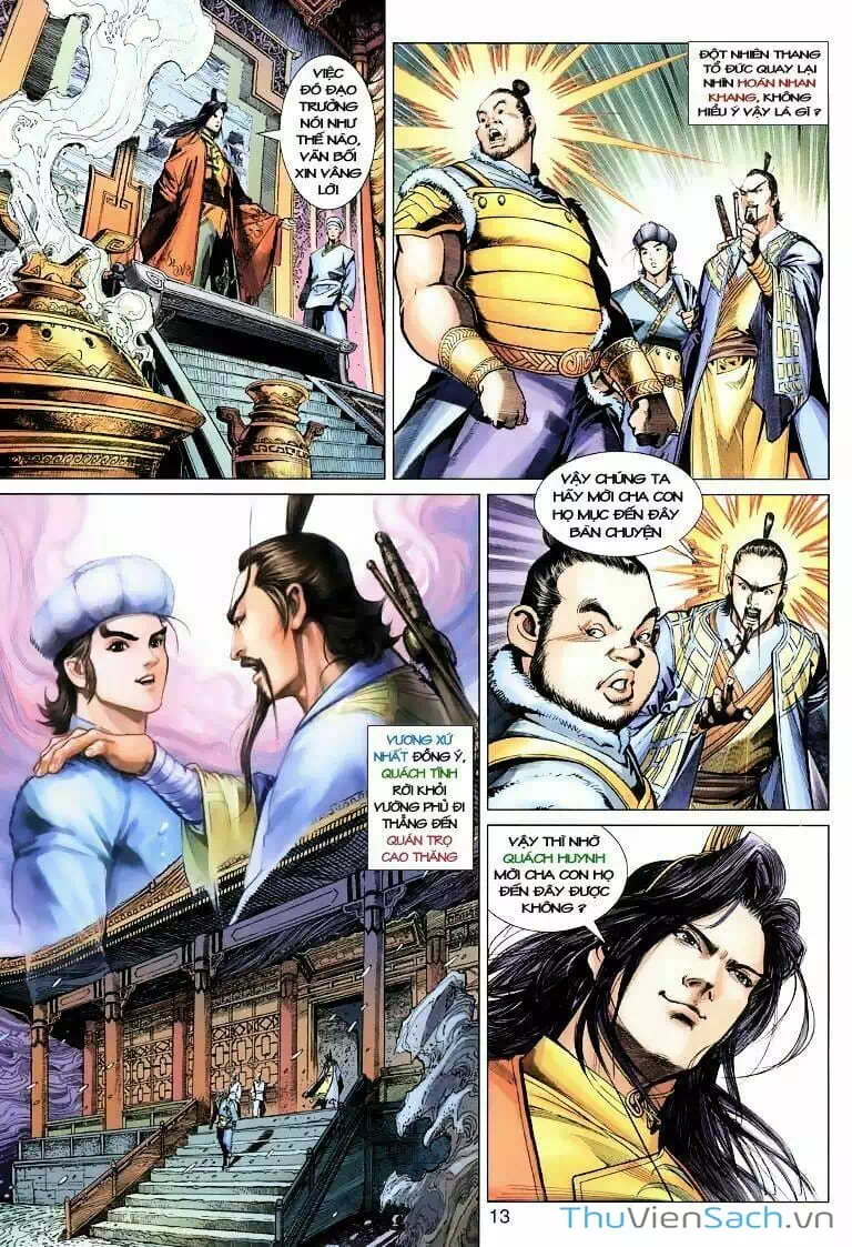 Truyện Tranh Anh Hùng Xạ Điêu - Manhua trang 4