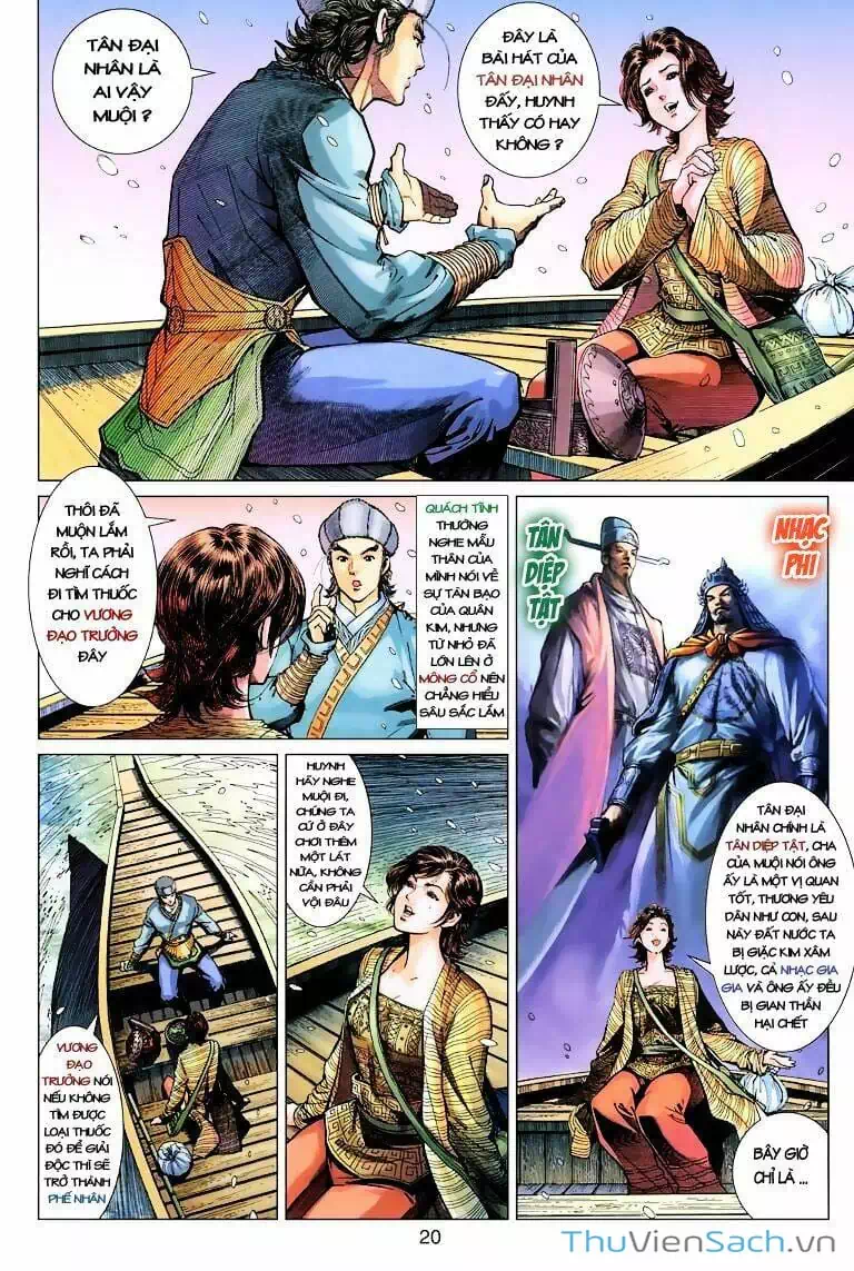 Truyện Tranh Anh Hùng Xạ Điêu - Manhua trang 4
