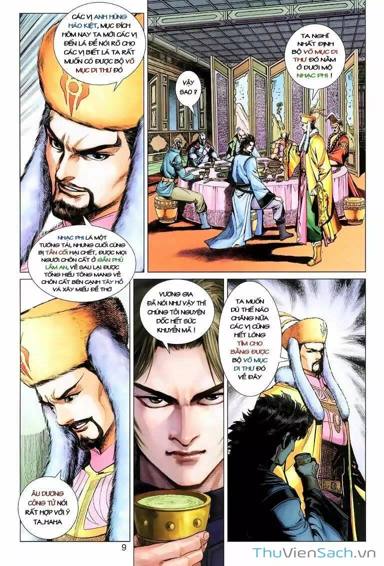 Truyện Tranh Anh Hùng Xạ Điêu - Manhua trang 4