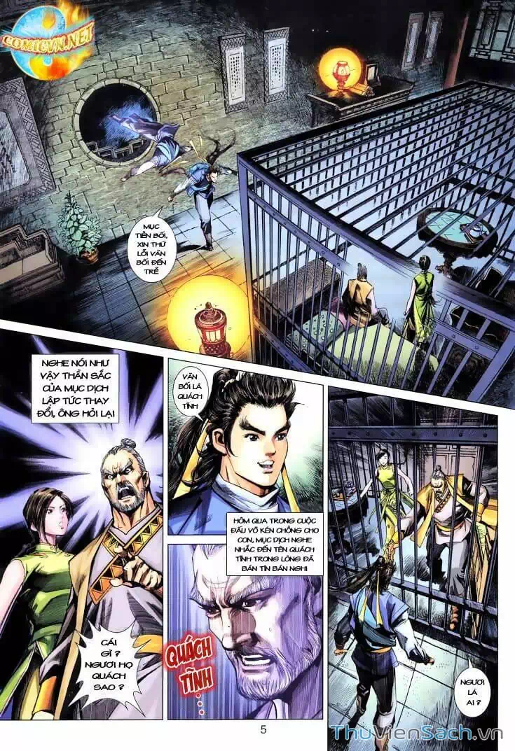 Truyện Tranh Anh Hùng Xạ Điêu - Manhua trang 4