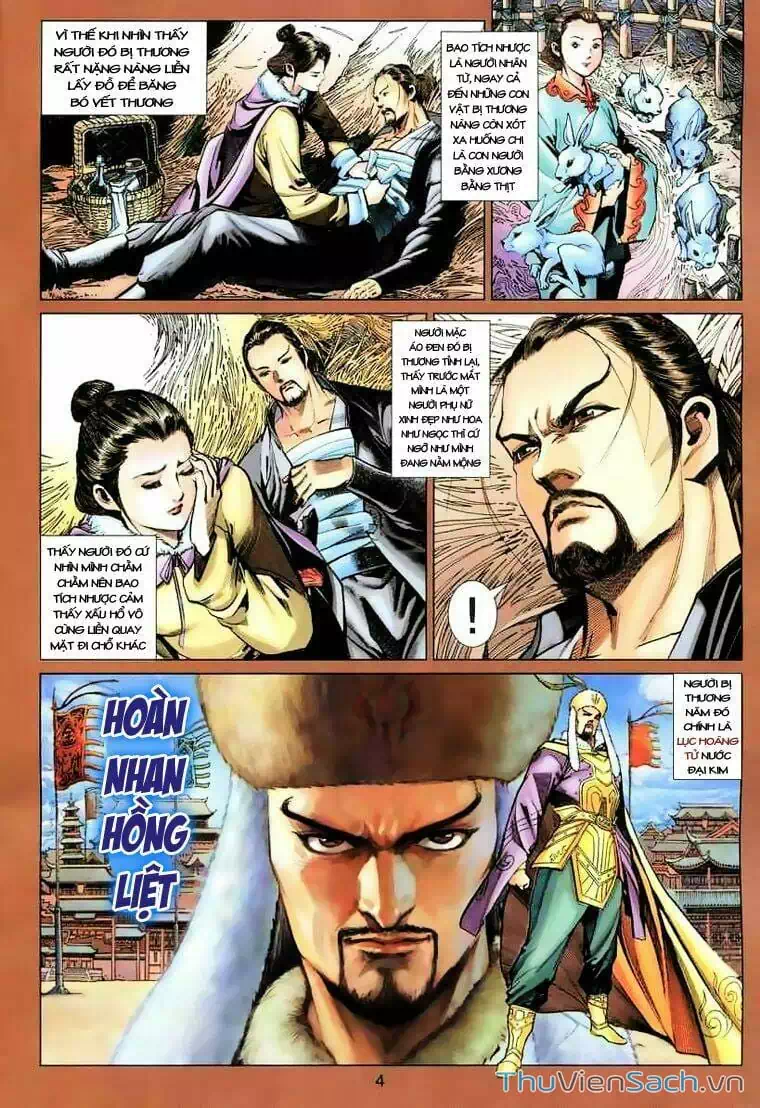 Truyện Tranh Anh Hùng Xạ Điêu - Manhua trang 4