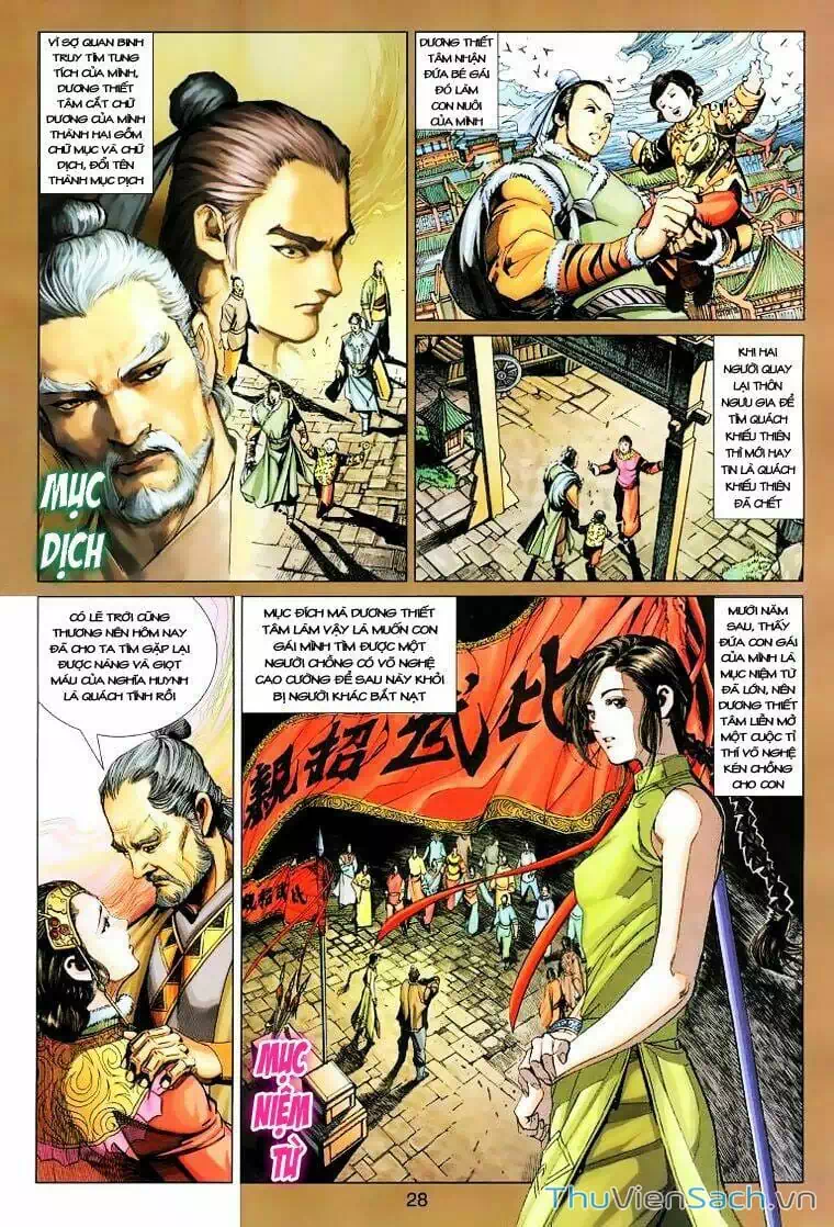 Truyện Tranh Anh Hùng Xạ Điêu - Manhua trang 4