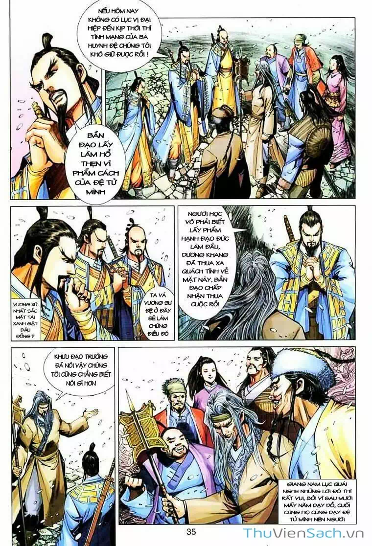 Truyện Tranh Anh Hùng Xạ Điêu - Manhua trang 4