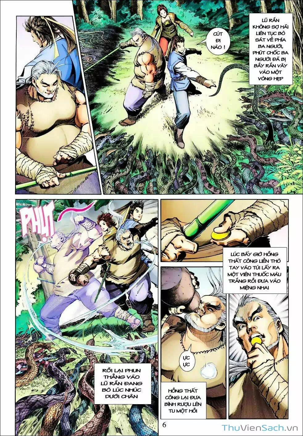 Truyện Tranh Anh Hùng Xạ Điêu - Manhua trang 4