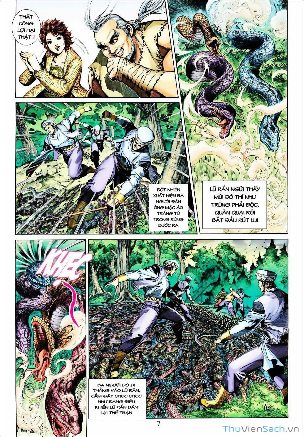 Truyện Tranh Anh Hùng Xạ Điêu - Manhua trang 4