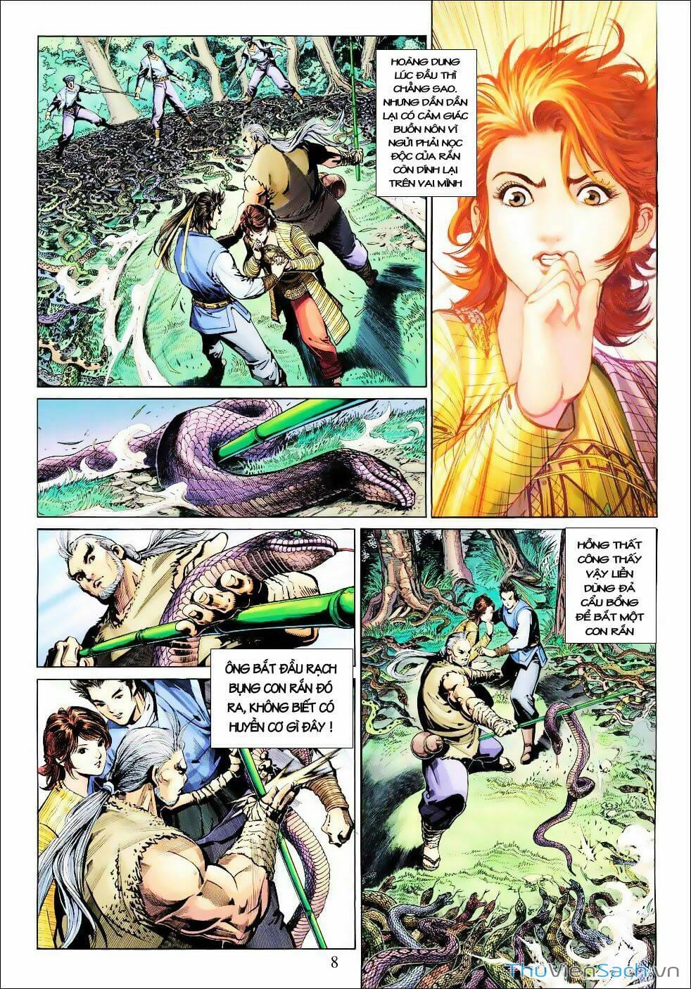 Truyện Tranh Anh Hùng Xạ Điêu - Manhua trang 4