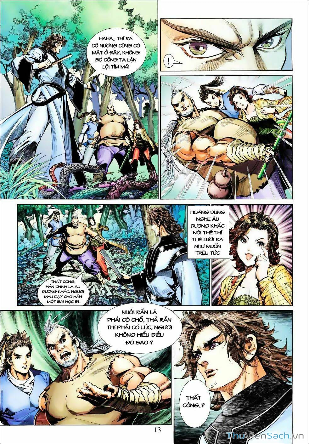 Truyện Tranh Anh Hùng Xạ Điêu - Manhua trang 4