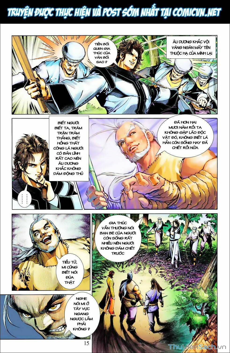 Truyện Tranh Anh Hùng Xạ Điêu - Manhua trang 4