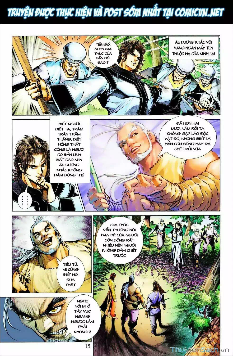Truyện Tranh Anh Hùng Xạ Điêu - Manhua trang 4