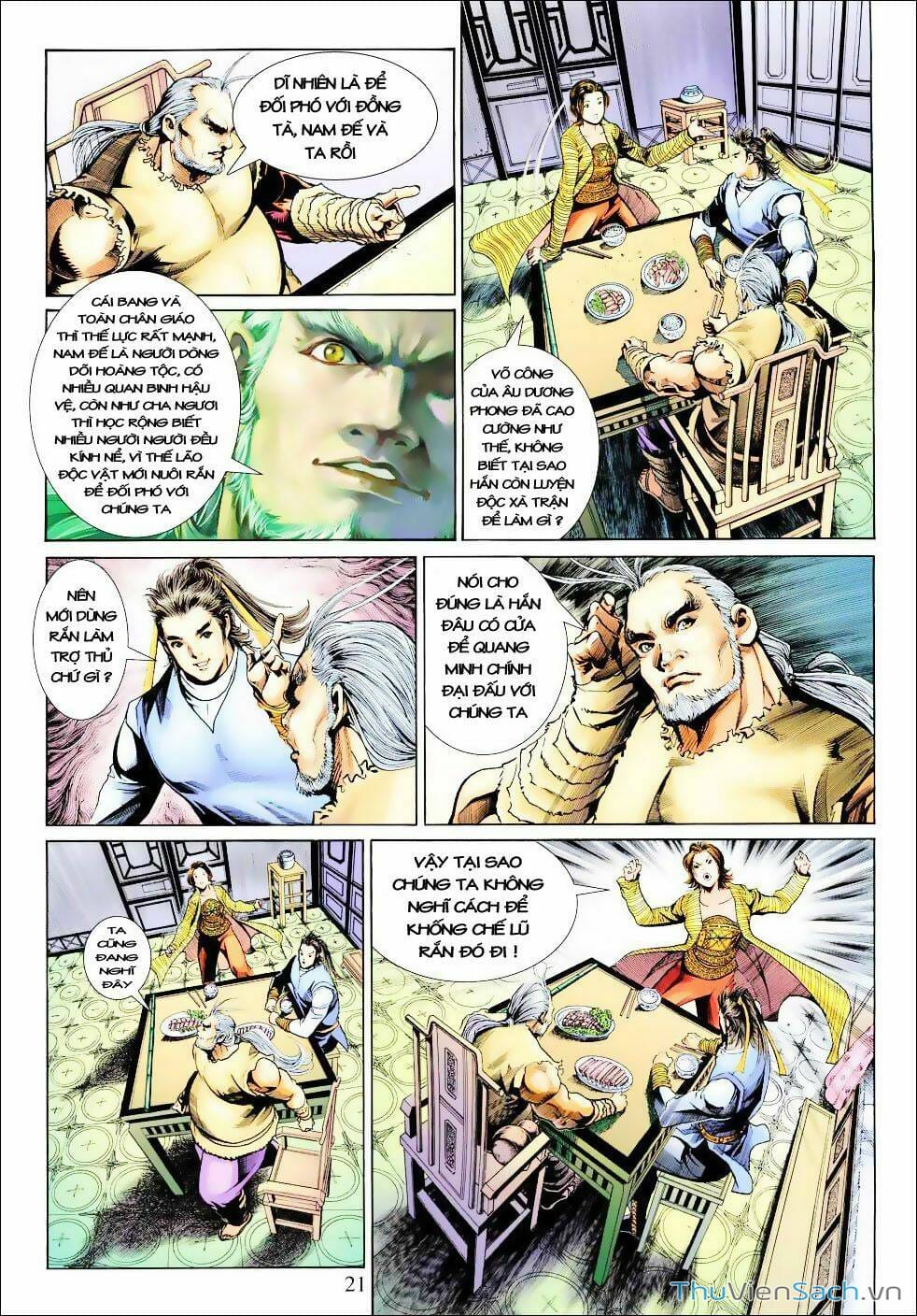 Truyện Tranh Anh Hùng Xạ Điêu - Manhua trang 4