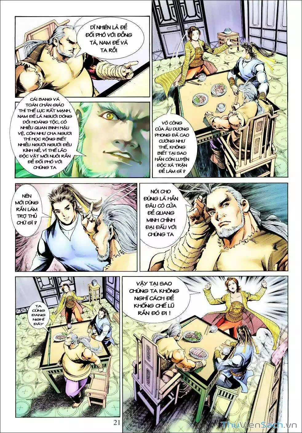 Truyện Tranh Anh Hùng Xạ Điêu - Manhua trang 4