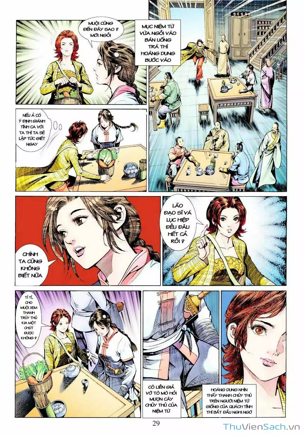 Truyện Tranh Anh Hùng Xạ Điêu - Manhua trang 4