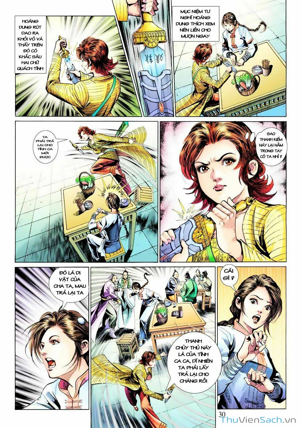 Truyện Tranh Anh Hùng Xạ Điêu - Manhua trang 4