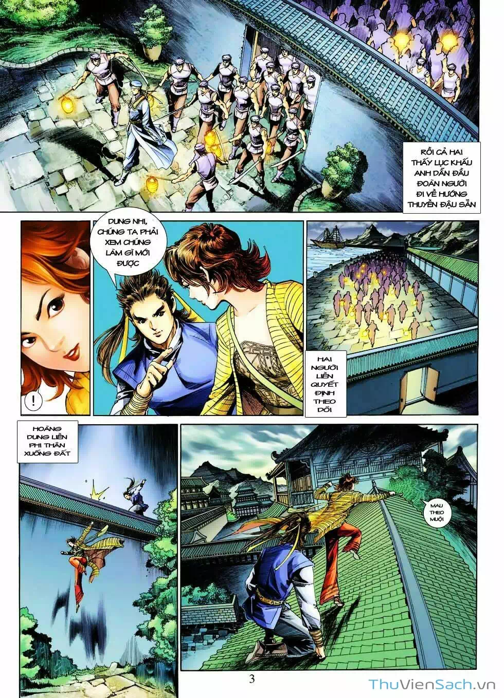 Truyện Tranh Anh Hùng Xạ Điêu - Manhua trang 4