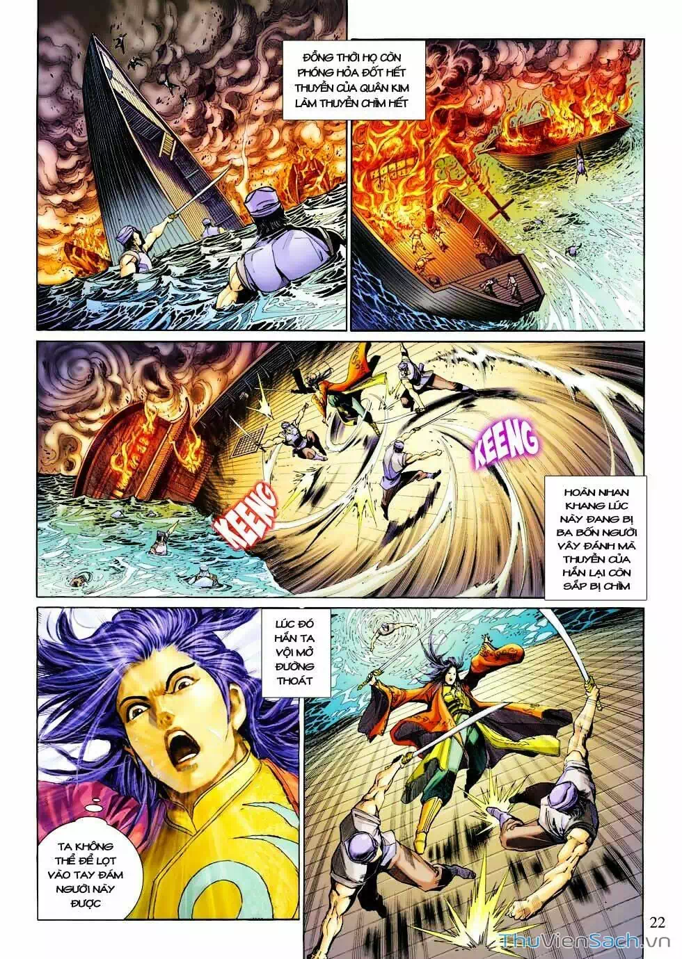 Truyện Tranh Anh Hùng Xạ Điêu - Manhua trang 4