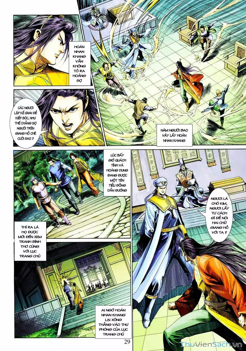 Truyện Tranh Anh Hùng Xạ Điêu - Manhua trang 4