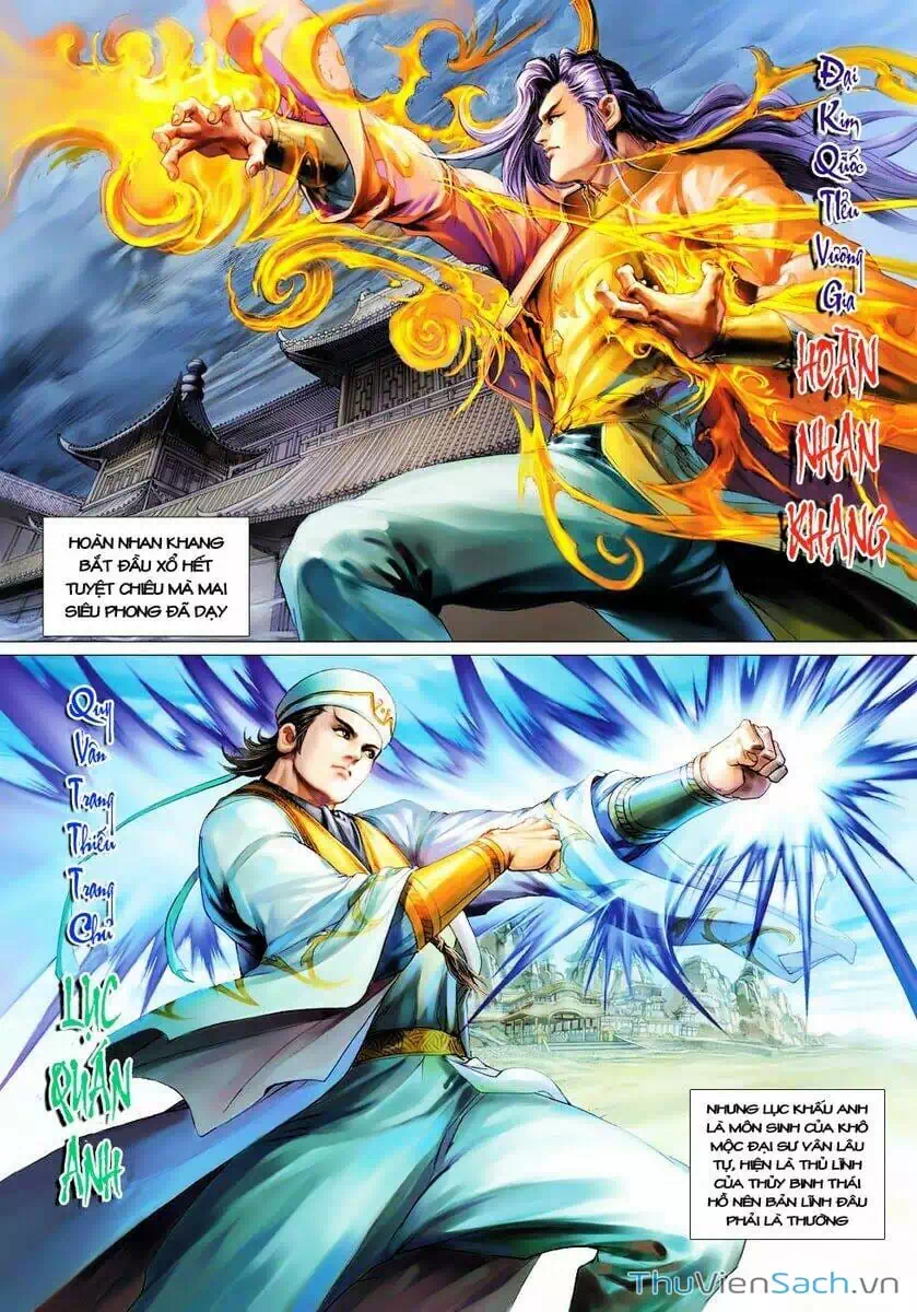 Truyện Tranh Anh Hùng Xạ Điêu - Manhua trang 4