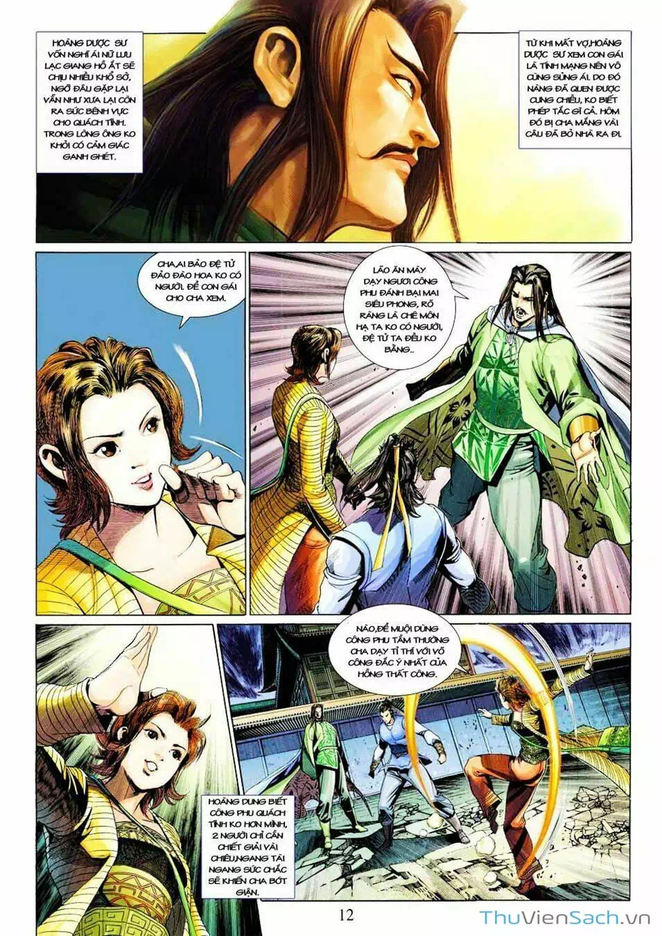 Truyện Tranh Anh Hùng Xạ Điêu - Manhua trang 4