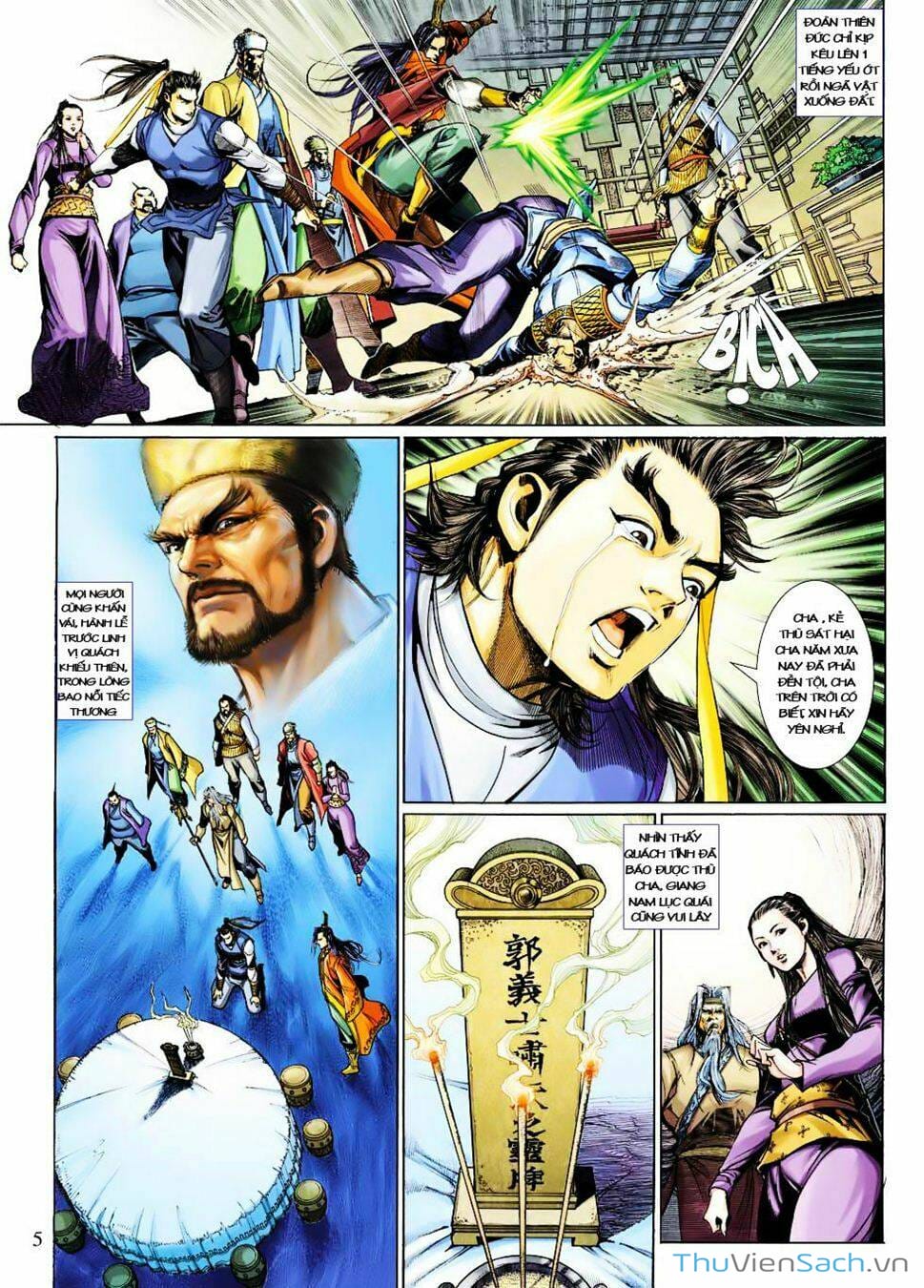 Truyện Tranh Anh Hùng Xạ Điêu - Manhua trang 1106