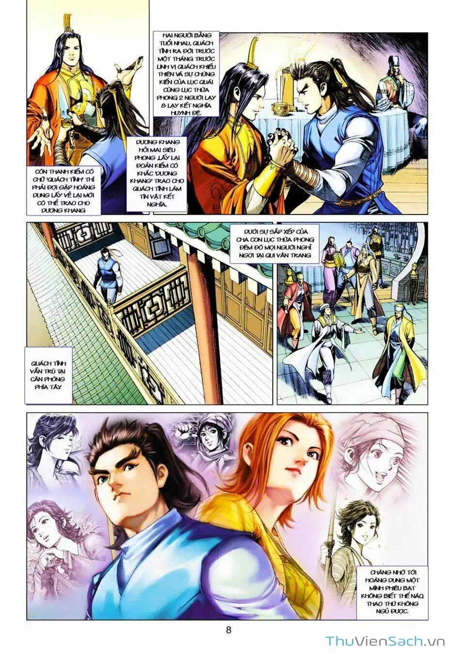 Truyện Tranh Anh Hùng Xạ Điêu - Manhua trang 4