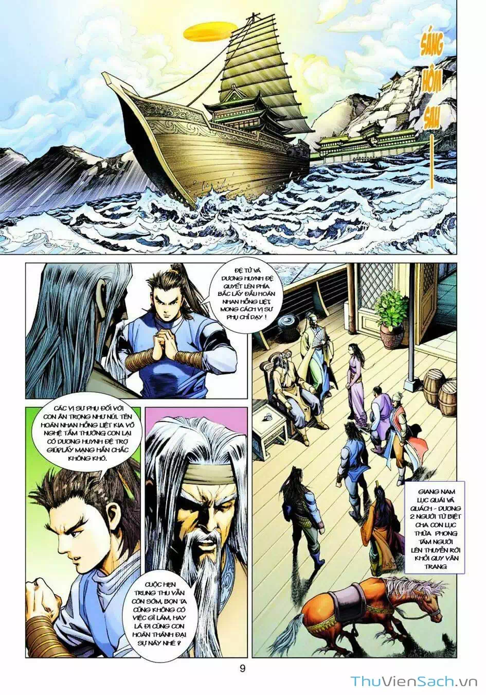 Truyện Tranh Anh Hùng Xạ Điêu - Manhua trang 4