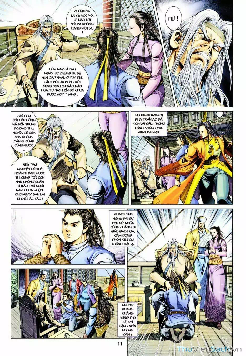 Truyện Tranh Anh Hùng Xạ Điêu - Manhua trang 4