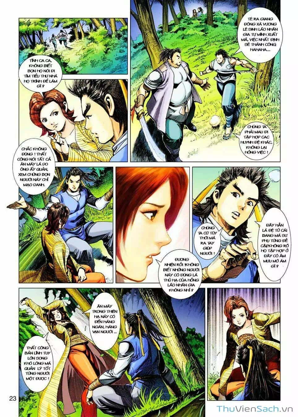 Truyện Tranh Anh Hùng Xạ Điêu - Manhua trang 4