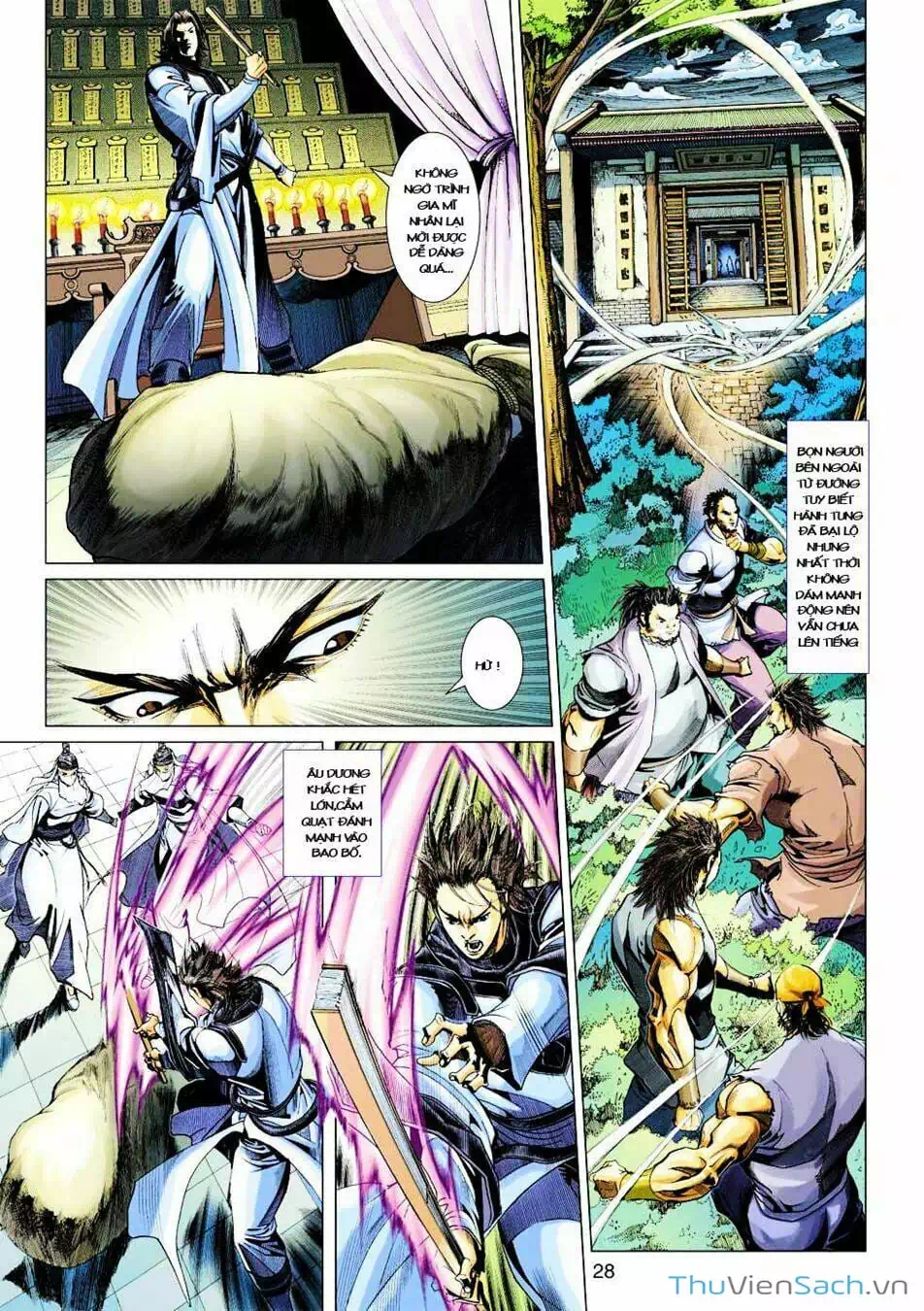 Truyện Tranh Anh Hùng Xạ Điêu - Manhua trang 4